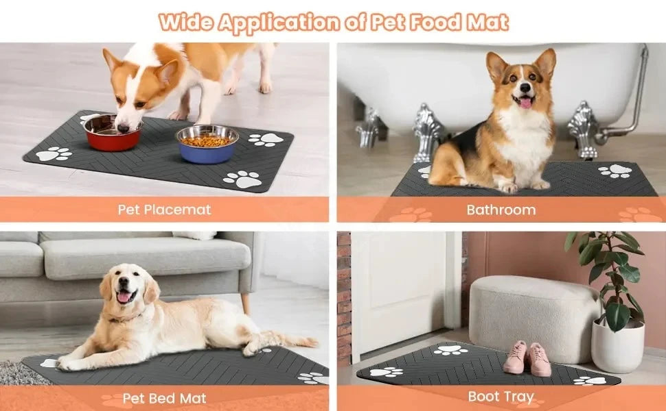 DryPaws Waterproof Feeding Mat