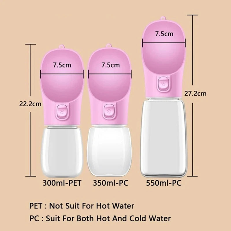 HydraPaw Portable Water Bottle
