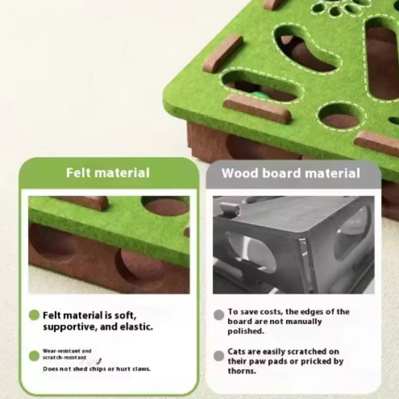 PawMaze Cat Play Box