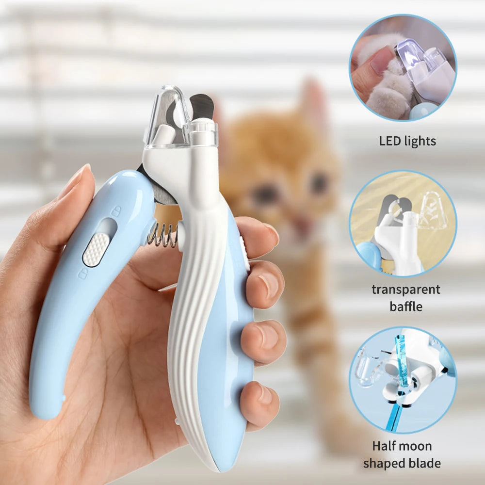 GlowSafe LED Pet Clippers