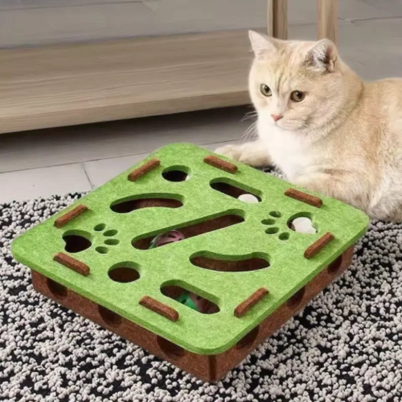 PawMaze Cat Play Box