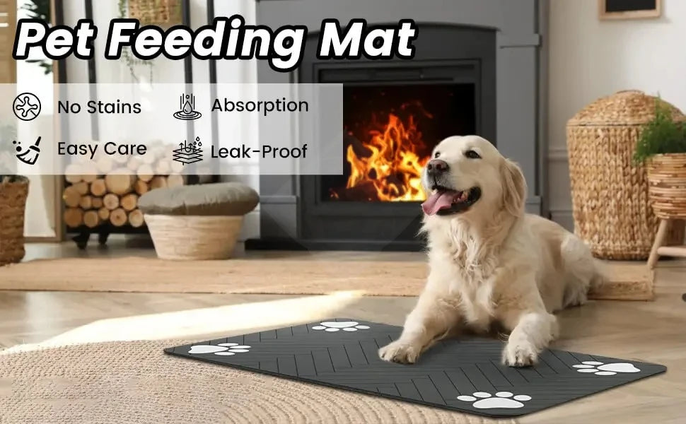 DryPaws Waterproof Feeding Mat