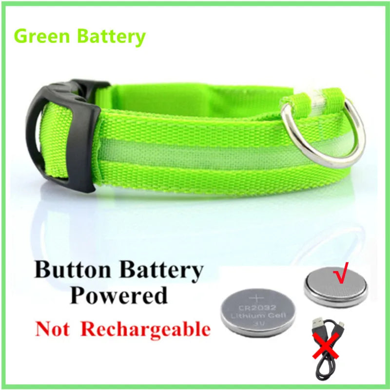 GlowGuard LED Safety Collar