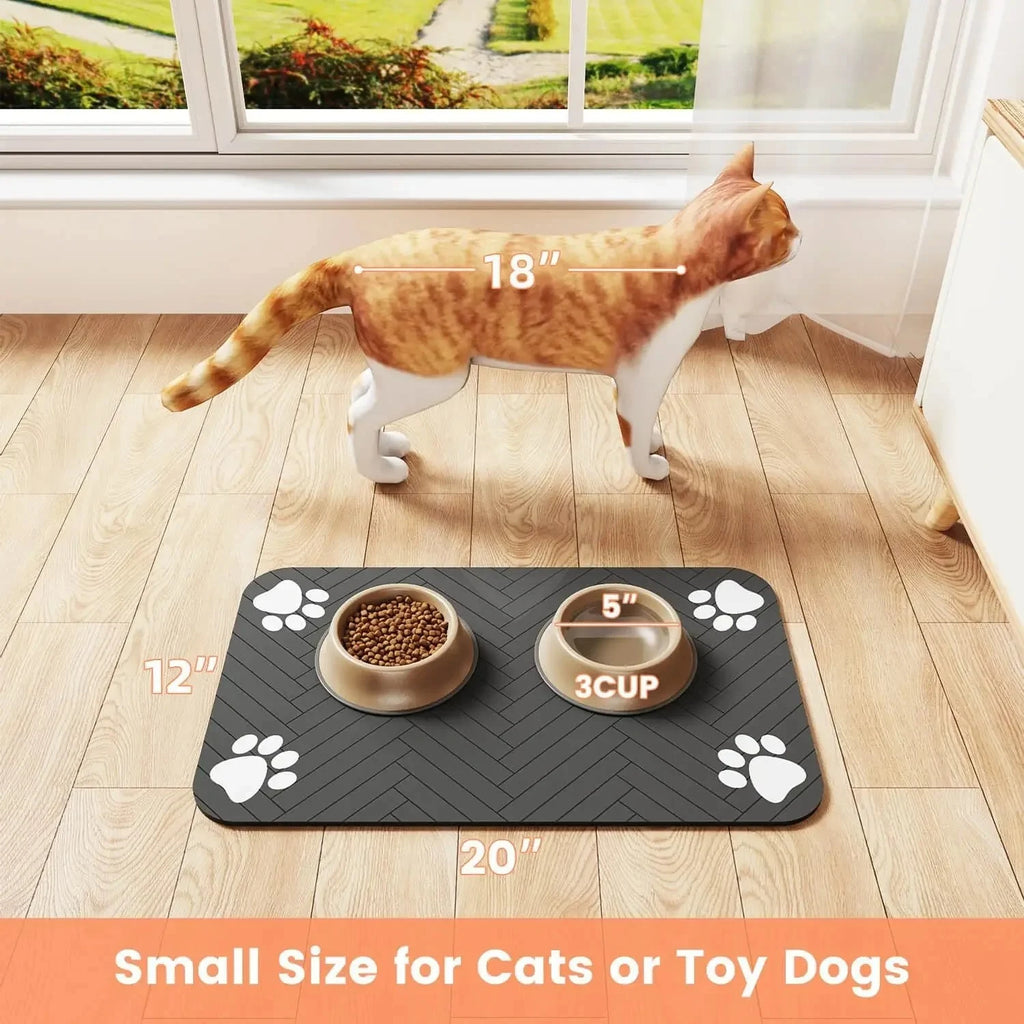 DryPaws Waterproof Feeding Mat