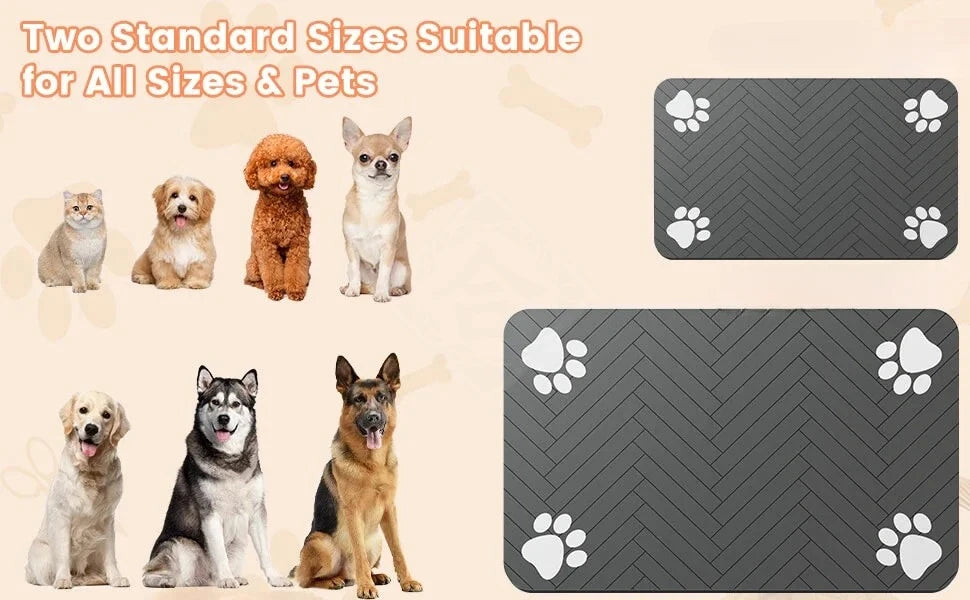 DryPaws Waterproof Feeding Mat