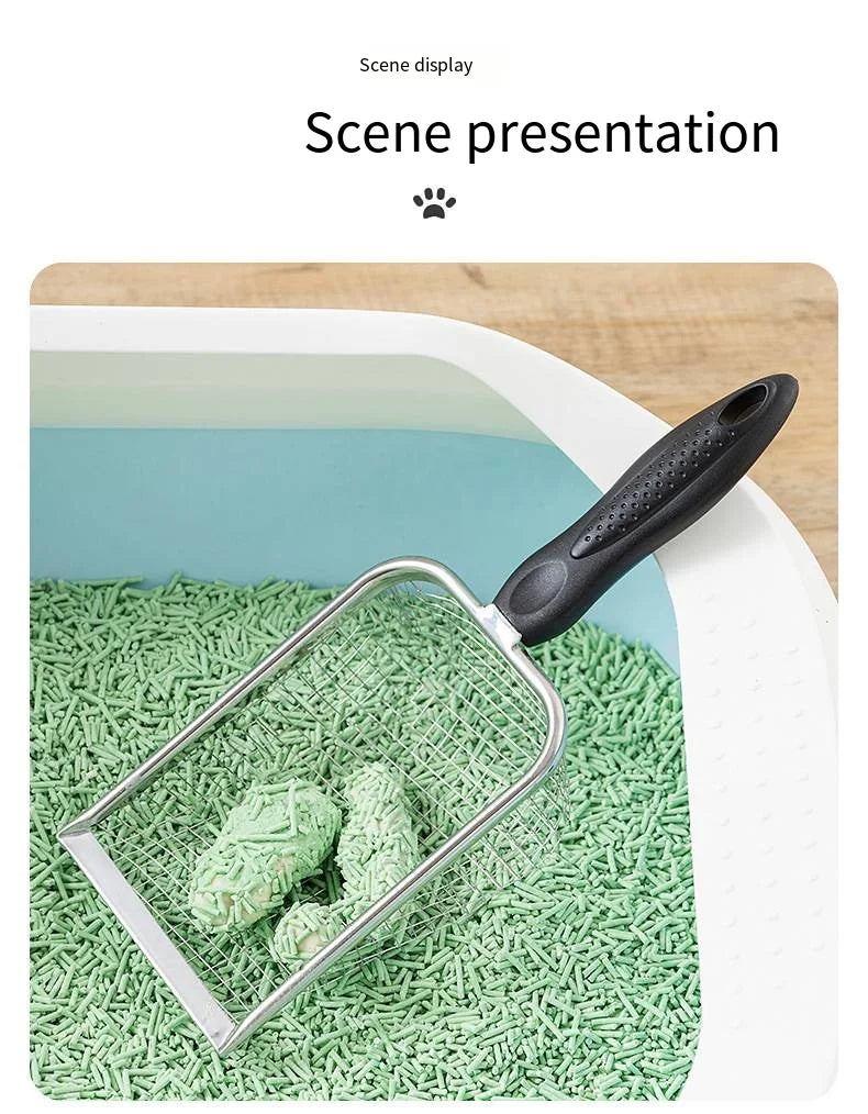 SwiftSift Steel Litter Scoop