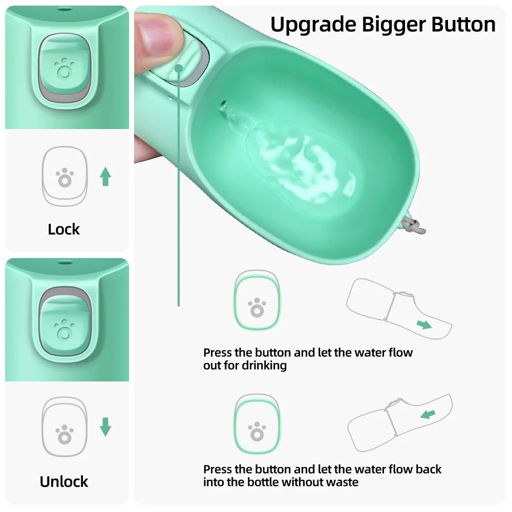 HydraPaw Portable Water Bottle